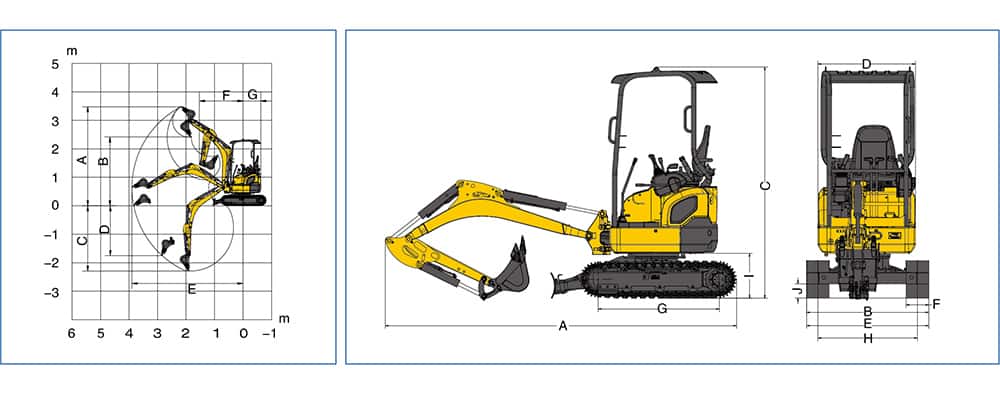 XCMG Official 1.5ton Hydraulic Excavator XE15E (Euro Stage V) for sale